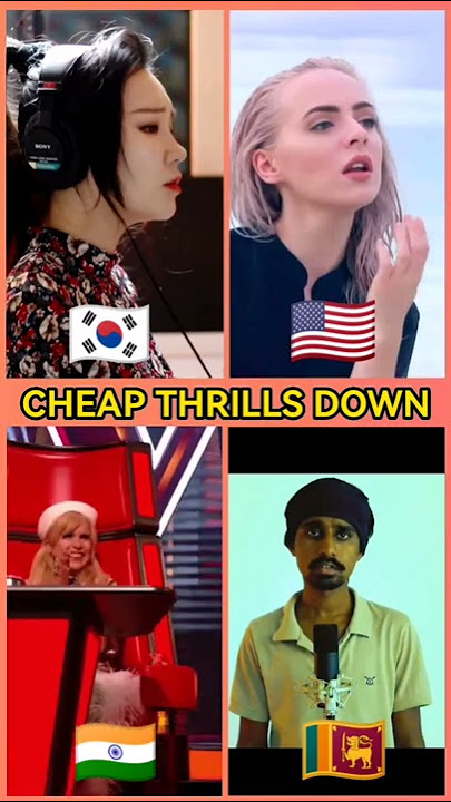 Cheap Thrills Down || Battle By - J.Fla, Madilyn Bailey, Aadya & Sandaru Sathsara ||
