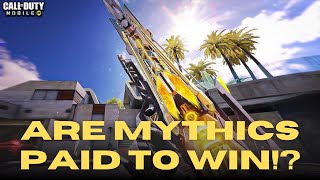 Testing If Mythic Weapons Are REALLY Pay to Win in CODM 🔥