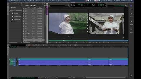 Avid editing basics