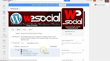 WP Social SEO Booster Google Plus Publisher Markup