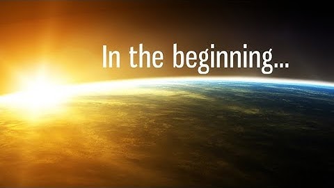 Puzzle Talk - In The Beginning...