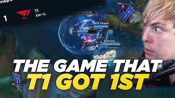 LS | HOW T1 GOT 1ST PLACE IN GROUP B | T1 vs DFM Groups