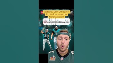 Eagles DEFEAT Commanders 29-18?! #shorts #sports #nfl #eagles #commanders #jalenhurts #saquonbarkley