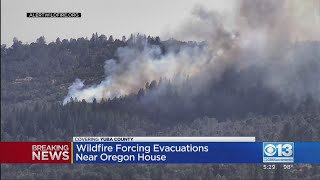 Wildfire Near Oregon House Prompts Evacuations