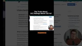 The Truth About SCC Ratings Below 125 Hz!