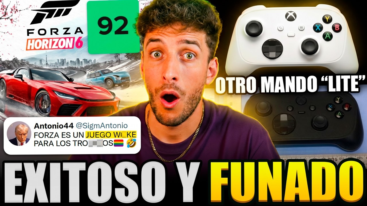 🎮 El ÉXITO y la FUNA de Forza Horizon 6 🚨 ¡Filtrado el NUEVO MANDO "CLOUD" de XBOX!
