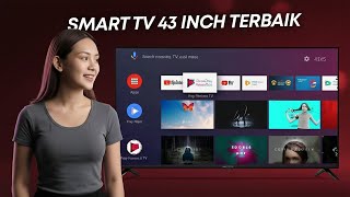 DUA JUTAAN‼️5 Rekomendasi Smart TV Android Terbaik (43 inch)