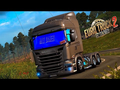 Видео: ETS 2 / Дальнобой / 1.49 / Multiplayer / Truckers MP / VTC / Таскаем НЕДЕЛЬКУ )))