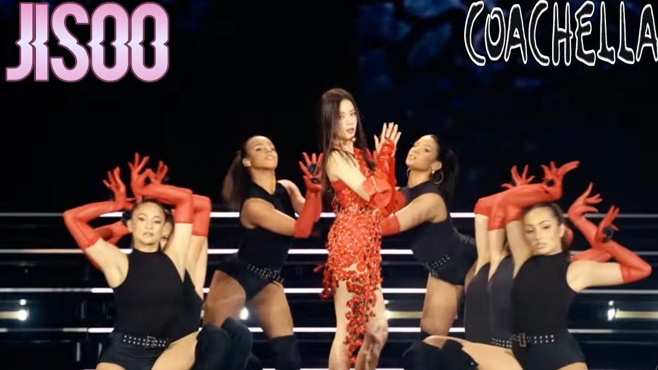 BLACKPINK JISOO FLOWER LIVE PERFORMANCE AT COACHELLA - YouTube