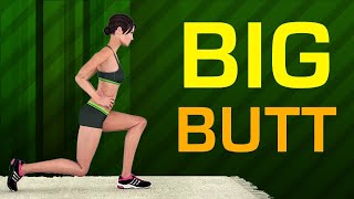 100 Squats 100 Donkey Kicks 50 Lunges - Big Butt Workout Challenge