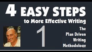 4 Easy Steps to More Effective Writing Part 1
