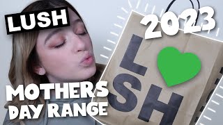 LUSH MOTHERS DAY HAUL 2023 | UNBOXING & FIRST IMPRESSIONS • Melody Collis