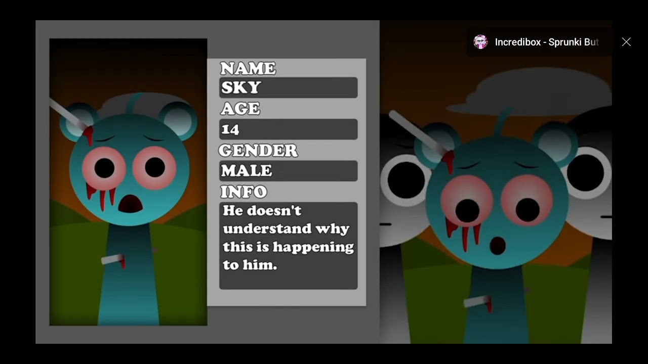 Learning the lore about 1.5 sprunkies and what happened to them in Phase 2. (some typos)