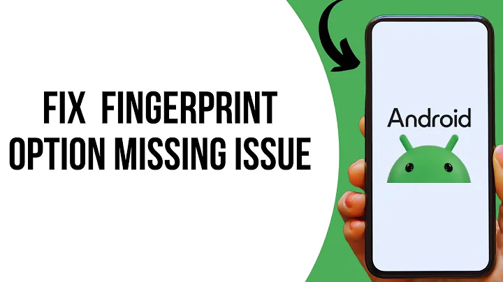 How To Fix Fingerprint Option Missing On Android Phone ?
