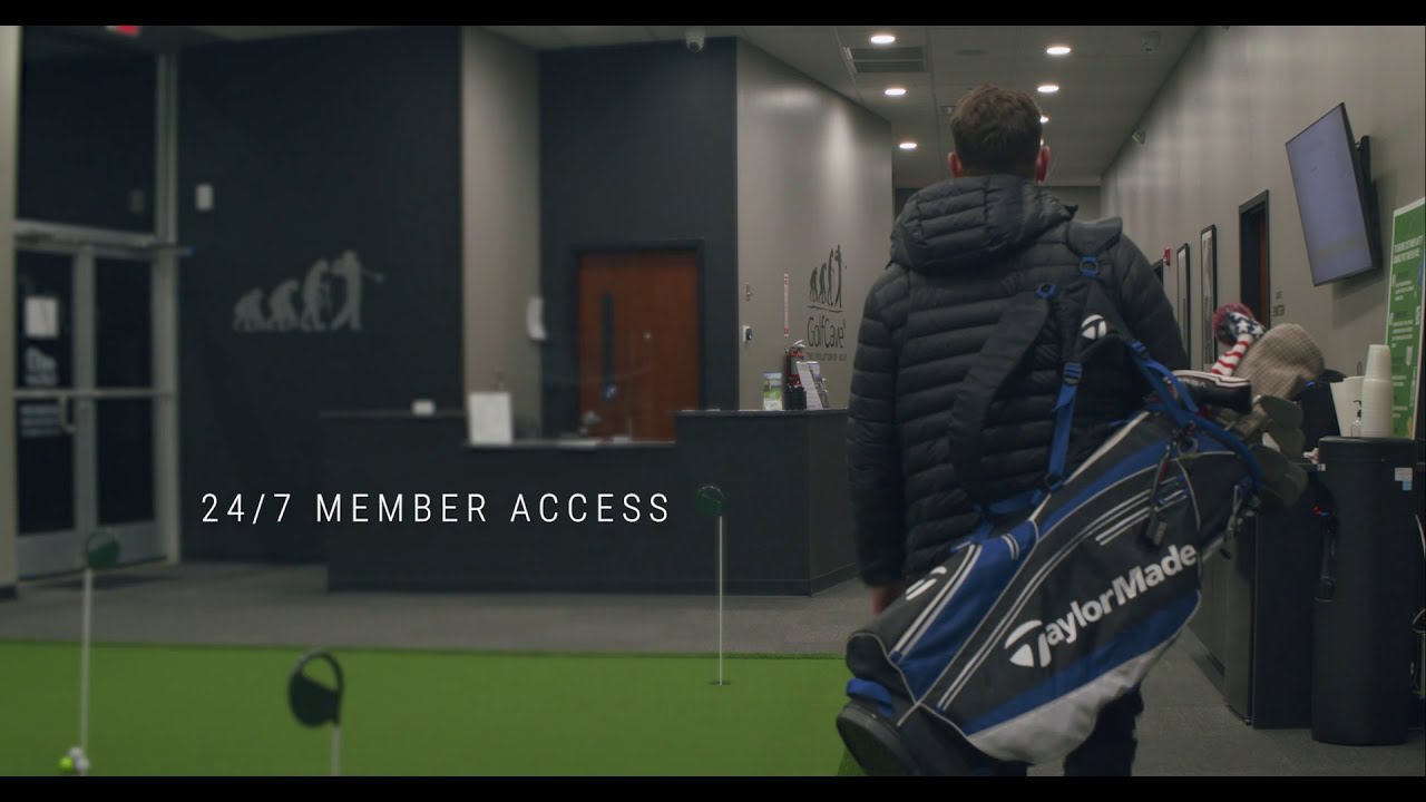 GolfCave: 24/7 Indoor Golf Simulator - YouTube
