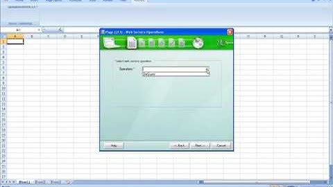 Retrieving Web Service Data into Excel (Part 1 of 2)