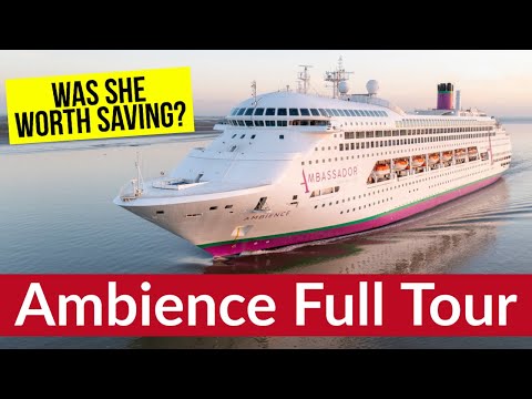 Was Ambience Worth Saving? See for yourself! Full Tour of Ambassador Cruises Flagship! Video Thumbnail