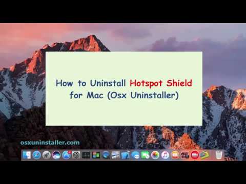 How to Uninstall Hotspot Shield on Mac