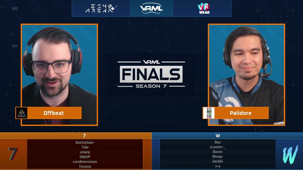 Echo Arena - NA Season 7 Finals Day 1 - VRML