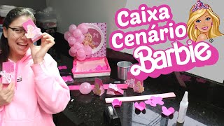 Enchanted Party Barbie Scenery Box  Do It Yourself
