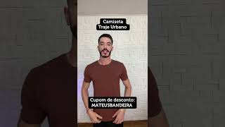 Camiseta Traje Urbano 🔥 CUPOM DE DESCONTO: MATEUSBANDEIRA #trajeurbano #modamasculina