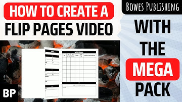 How To Create A Flip Pages Video With The Mega Pack 2.0