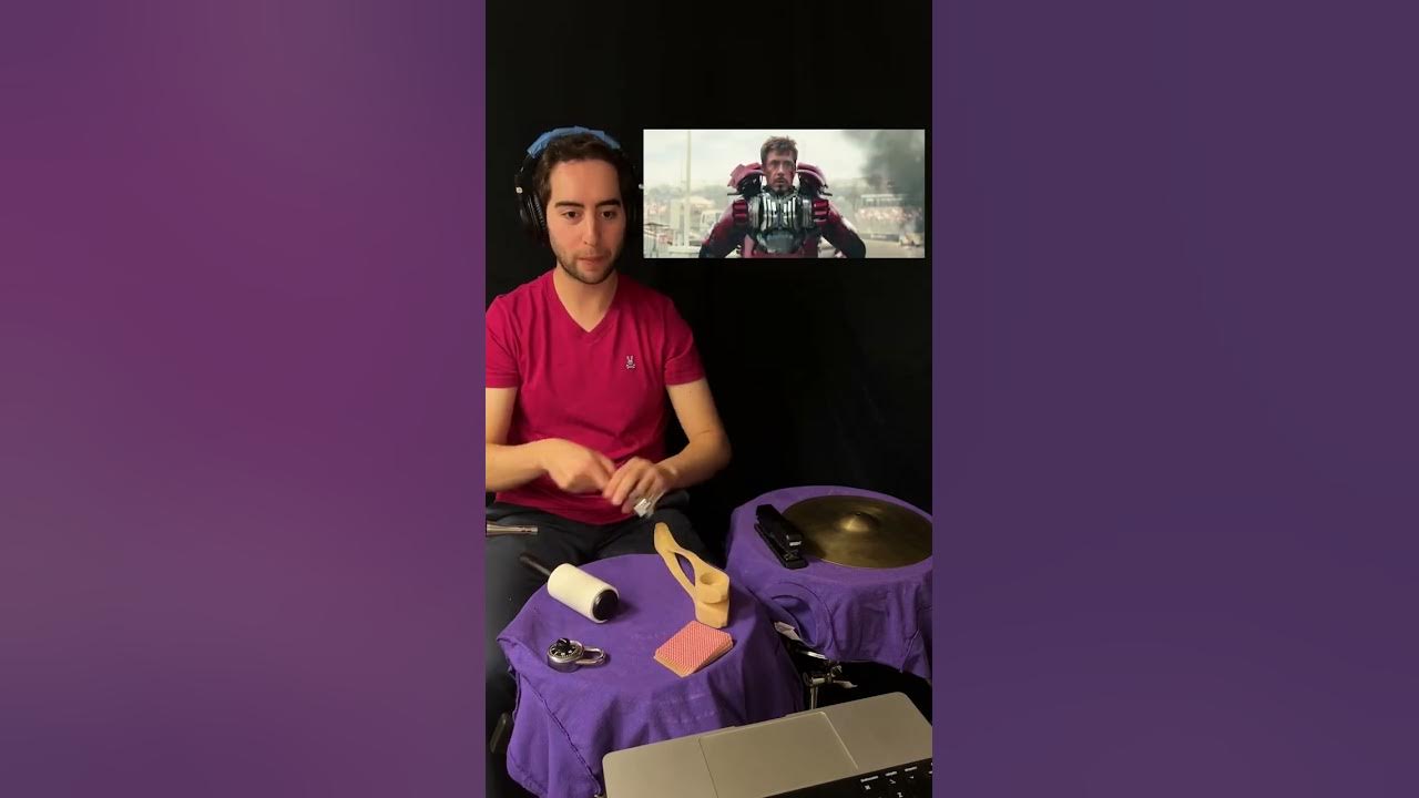 Iron Man With Just Sound Effects