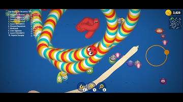 Part- 22 Worms Zone .Io Hungry Snake game play video