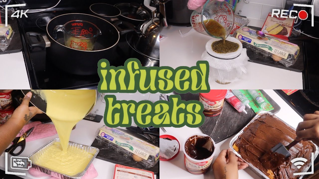 HOW TO MAKE AN INFUSED CHOCOLATE CAKE W/ CANNABUTTER