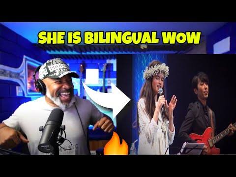 American Producer REACTS To Angelina Jordan (Singing in Japanese) - Like A River Flow