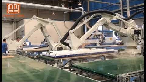 DEELEE CNC Fully Automatic Kitchen Cabinet Door Production Line