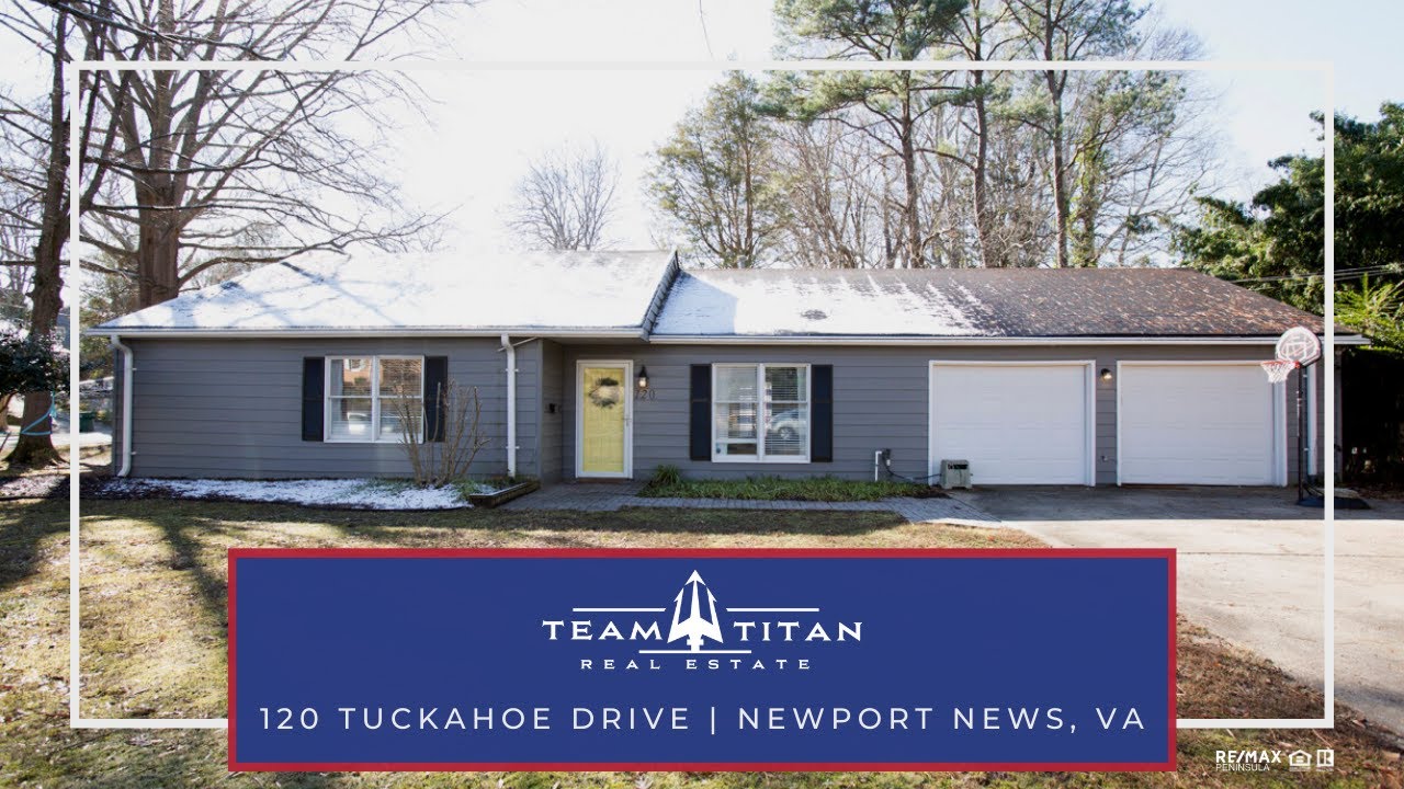 120 Tuckahoe Drive, Newport News 4 bed 2 bath 2,062 sq ft bonus room