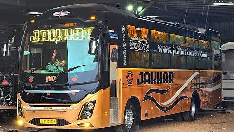 new jakhar ac sleeper bus body manufacturing process 2x1 ac sleeper coach manufacturing process 