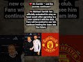 🔴 Michael Carrick Signs New Deal as Head Coach! ❤️#shorts