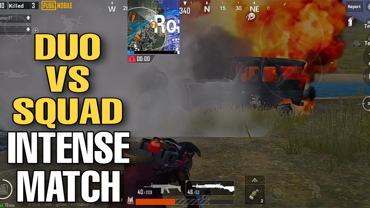 An Intense Match|| Duo Vs Squad - YouTube