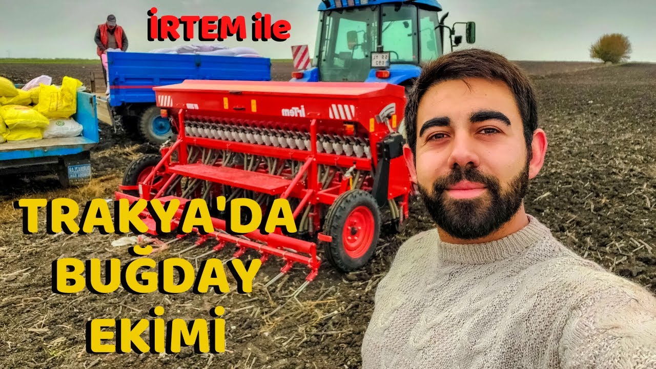 BUĞDAY TOHUMLARI YOLA DÖKÜLDÜ ❗ 480'i Çekerek Çalıştırdık 😂 İrtem Mibzer İle Buğday Ekiyoruz TEB693