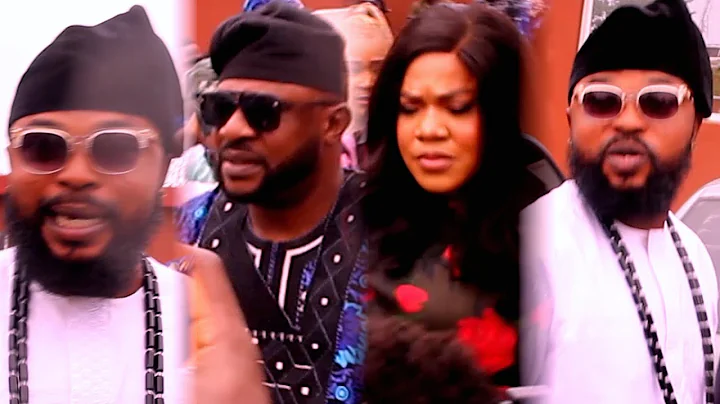 TOYIN ABRAHAM & HER HUSBAND KOLAWOLE AJEYEMI ARRIVED AT ODUNLADE ADEKOLA FATHERS BURIAL AT ABEOKUTA