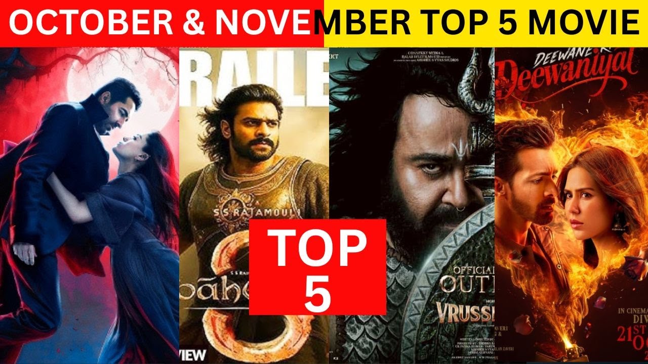Top 5 Upcoming Movies Releasing October To November 2025 Hindi ...