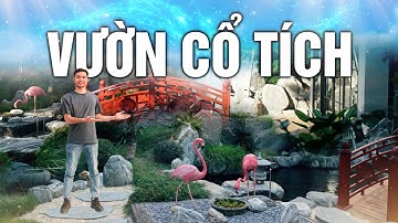 Sân Vườn Cho Biệt Thự Đẳng Cấp Với Hồ Cá Koi Cực Khủng