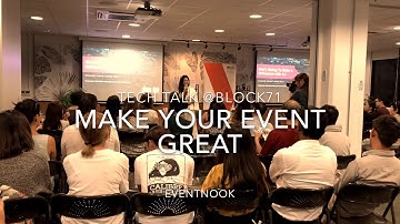 NUS Enterprise simplify event registration and bring innovative experience for series of Talks