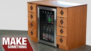 Thumbnail for Making a Custom Beverage Bar and Cabinet | Woodworking Project