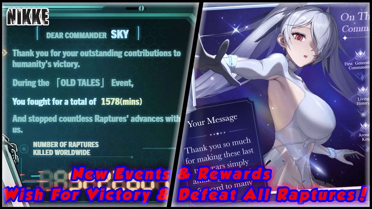 Let's Go 2 New Events & Rewards [GODDESS OF VICTORY NIKKE] Wish For ...