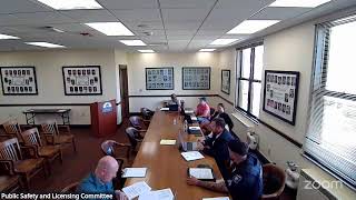 Public Safety & Licensing 7/1/2026