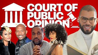 Court Of Public Opinion On Melody & Martell Holt, Traci Ellis Ross, Kenya Barris & Charles Schwab