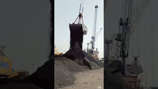 Coal Unloading Opretion HMC 🛳️⚓. #viralvideo #viral #ship #viralshorts
