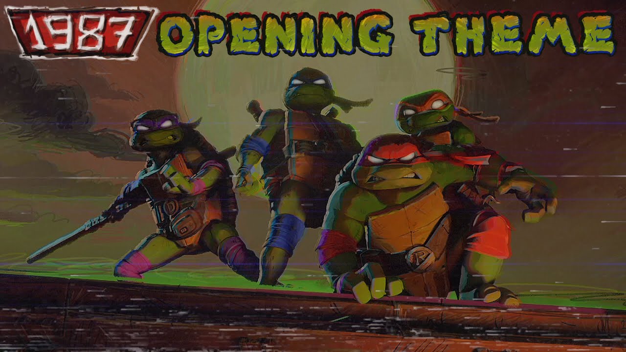 TEENAGE MUTANT NINJA TURTLES 2023 | VHS | OG 1987 TV SERIES OPENING MUSIC THEME | Mutant Mayhem TEENAGE MUTANT NINJA TURTLES 2023 | VHS | OG 1987 TV SERIES OPENING MUSIC THEME | Mutant Mayhem
