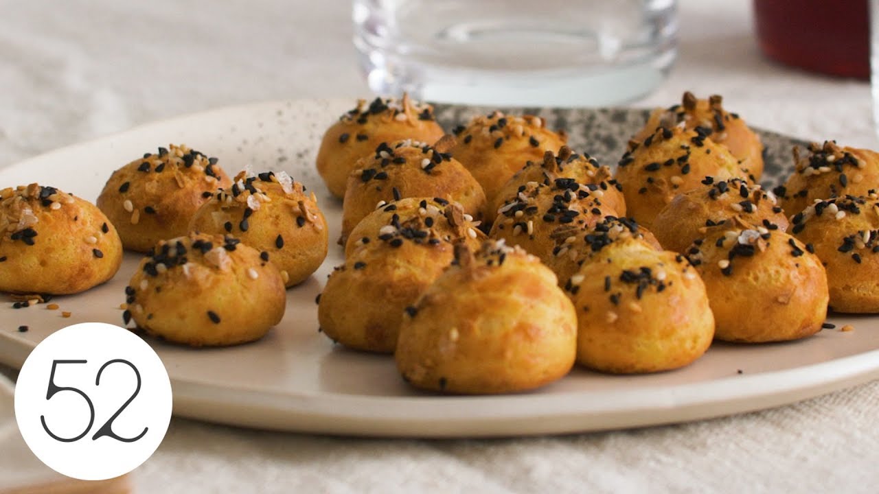 Everything Bagel-Spiced Cheese Puffs | Food52 + Real California Milk