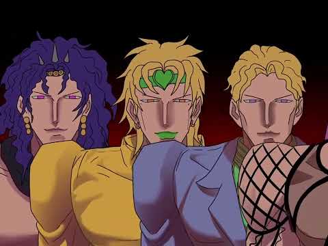 All JoJo Villains Doing the Shoulder Dance but with Stand Power