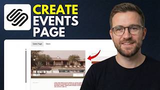 How to Create an Events Page in Squarespace (Step By Step 2026)