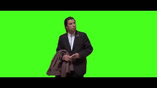 Confused Travolta - Green Screen
